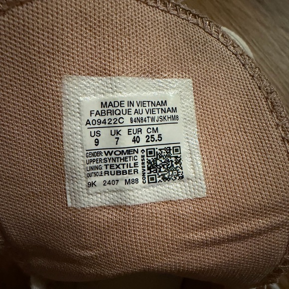 Converse Chuck Taylor All Star Lift hi-top dusty pink - Picture 7 of 8